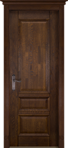 Межкомнатная дверь "Ока" Аристократ №1 (античный орех)