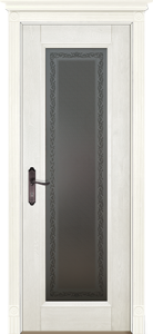 Межкомнатная дверь "Ока" Аристократ №5 (белый)