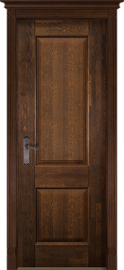 Межкомнатная дверь "Ока" Классик №1 (античный орех)