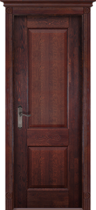 Межкомнатная дверь "Ока" Классик №4 (махагон)