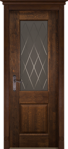 Межкомнатная дверь "Ока" Классик №5 (античный орех)