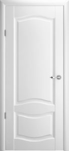 Межкомнатная дверь "Двери оптом" Лувр 1 ПГ Белый