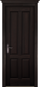 Межкомнатная дверь "Ока" Ретро глухая венге
