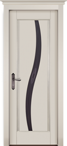 Межкомнатная дверь "Ока" Соло (Слоновая кость)
