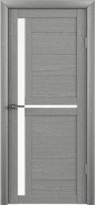 Межкомнатная дверь Двери оптом Т-5 ясень дымчатый стекло белое
