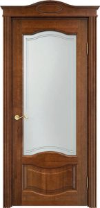 Межкомнатная дверь Поставский мебельный центр ОЛ33 (Коньяк)